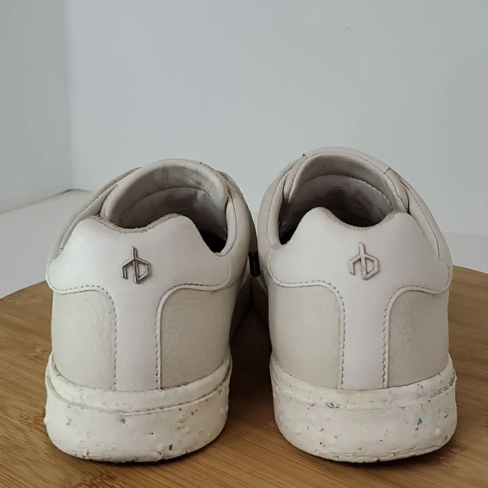 rag & bone RB1 Revival Textured Leather Sneakers Women's Size 36 US 6